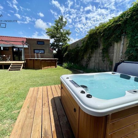 Myinsolite - Tiny-House, Jacuzzi, Brasero, Piscine Aigues-Mortes Luaran gambar