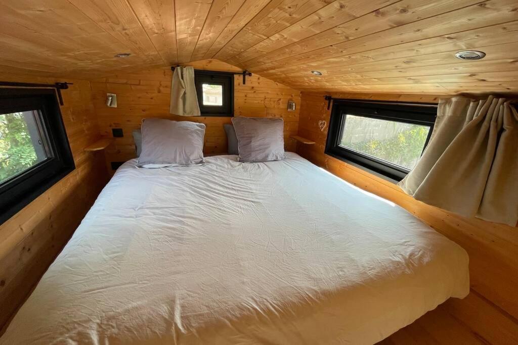 Myinsolite - Tiny-House, Jacuzzi, Brasero, Piscine Aigues-Mortes Luaran gambar