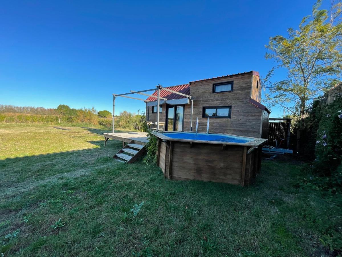 Myinsolite - Tiny-House, Jacuzzi, Brasero, Piscine Aigues-Mortes Luaran gambar