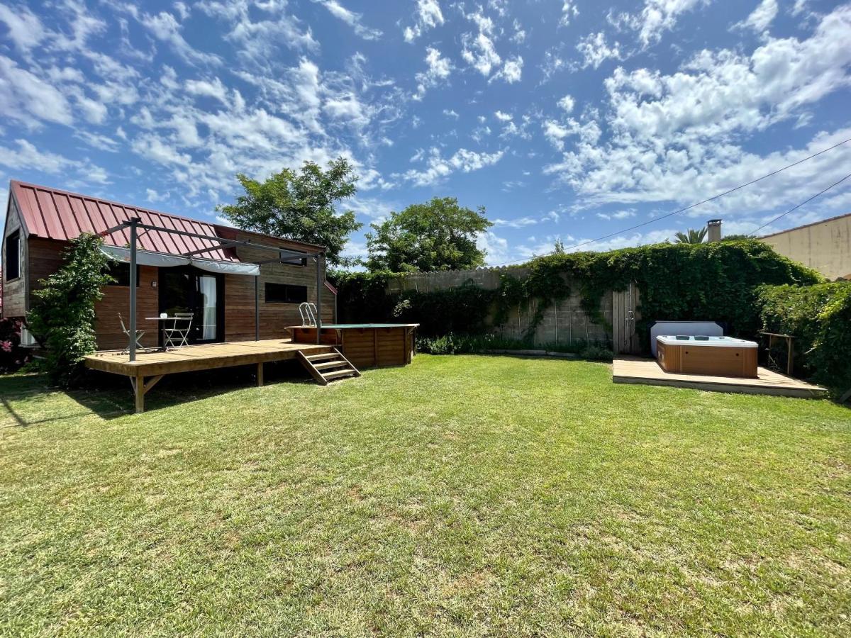 Myinsolite - Tiny-House, Jacuzzi, Brasero, Piscine Aigues-Mortes Luaran gambar